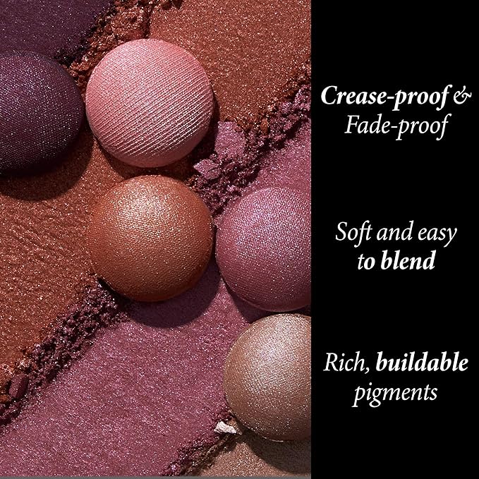 LAURA GELLER NEW YORK The Delectables Pink Prosecco Baked Eyeshadow Palette | 14 Pigmented Eyeshadows Blendable-Velvo Beauty