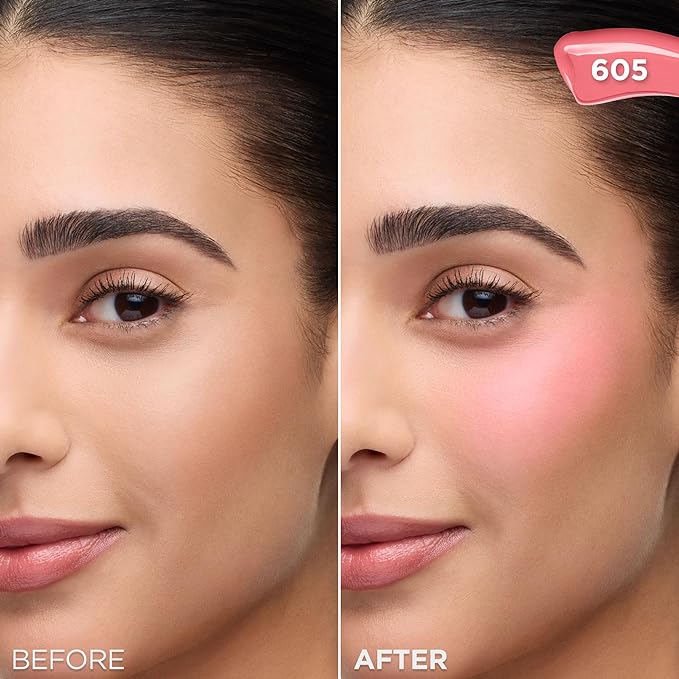 L'Oreal Paris True Match Lumi Le Liquid Blush, Intense Lightweight Blush Formula With Liquid Pigments, Dewy Bright Pink, 0.33 Fl Oz-Velvo Beauty