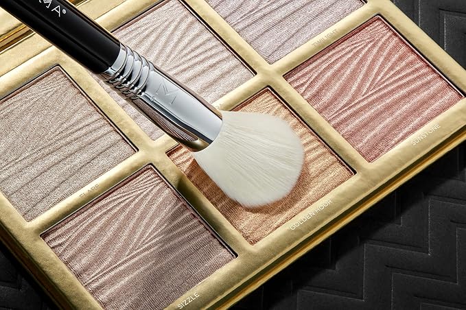 Sigma Beauty GlowKissed Highlight Palette | Highlighted Warm Tones | Glow Vibes, Mirror Included-Velvo Beauty