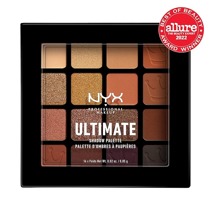 NYX PROFESSIONAL MAKEUP Ultimate Shadow Palette, Eyeshadow Palette - Ultimate Queen-Velvo Beauty