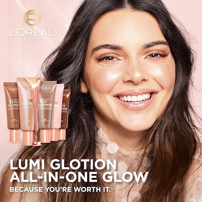 L'Oreal Paris Makeup True Match Lumi Glotion, Natural Glow Enhancer, Illuminator Highlighter, Bronzing Drops For a Sun-Kissed Glow, 901 Fair-Velvo Beauty