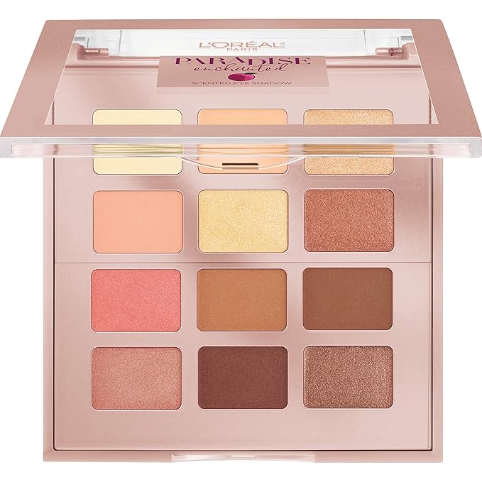 L'Oreal Paris Paradise Enchanted Scented Eyeshadow Palette, 0.25 fl; oz.-Velvo Beauty