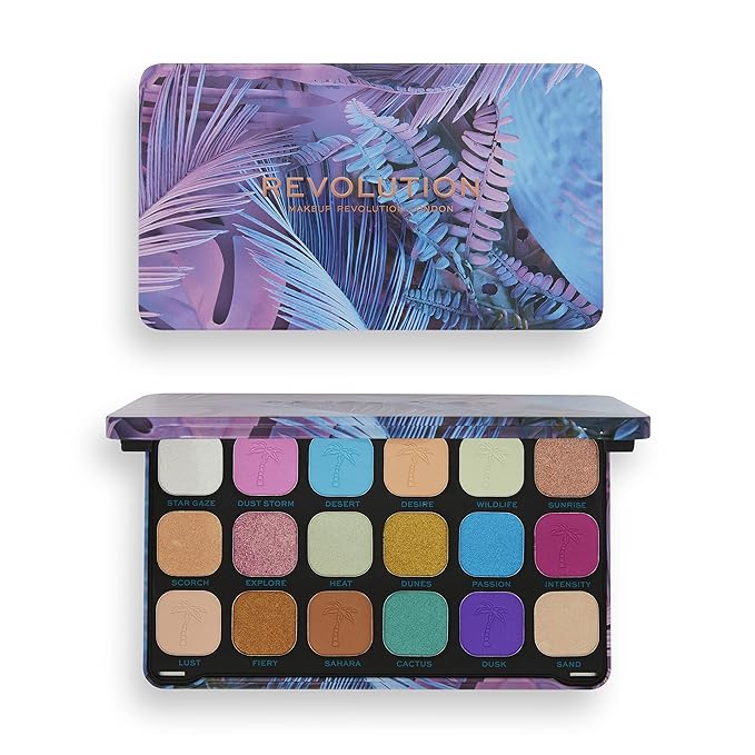 Makeup Revolution, Forever Flawless, Eyeshadow Palette, Desert Desire, 19.8g-Velvo Beauty