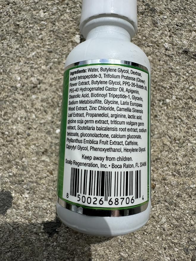 Multi-Peptide Serum for Men & Women - Helps Reduce Hair Loss - Strengthens & Thickens - Plant-Based - Combats Thinning Hair - Healthy Longer Hair - Root Awakening Morning (AM) - 28ml-Velvo Beauty