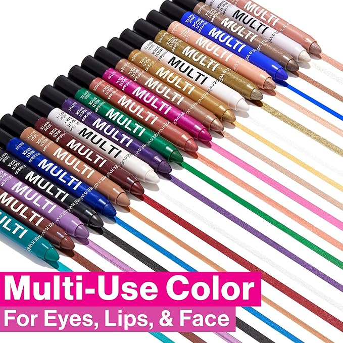 wet n wild Color Icon Cream Eyeliner Eyeshadow Multi-Stick, Moisturizing, Nourishing Velvety Cream-to-Powder Buildable & Blendable Formula, Cruelty-Free & Vegan - Poppy-lar-Velvo Beauty
