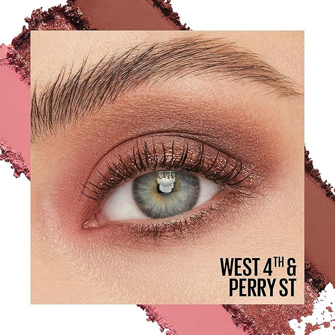 Maybelline New York Shadow Blocks Shadow Blocks Eyeshadow Palette, Stacked Eye Shadow Trio, West 4th & Perry St, 0.08 oz-Velvo Beauty