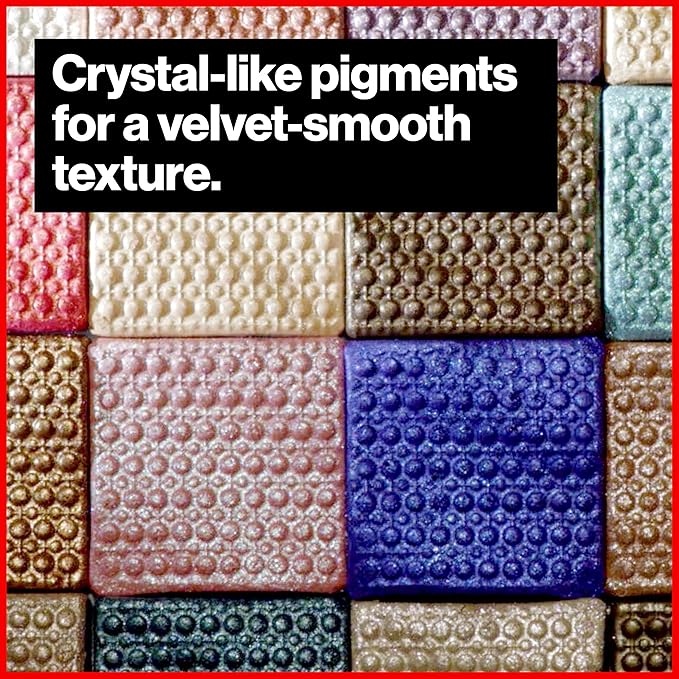Revlon So Fierce Prismatic Eyeshadow Palette, Eye Makeup, Ultra Creamy Pigmented in Blendable Matte & Pearl Finishes, 962 Fully Loaded, 0.21 oz-Velvo Beauty