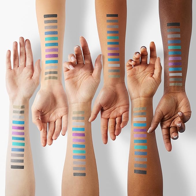 L.A. COLORS Day to Night 12 Color Eyeshadow, After Dark CES432-Velvo Beauty