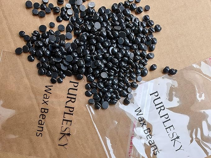 PURPLESKY Painless Wax Beads, 40oz Hard Wax Beads Bulk for Hair Removal, Bikini Wax for Nose Waxing for Leg, Underarm, Eyebrow, Salon Gift Waxness-Velvo Beauty