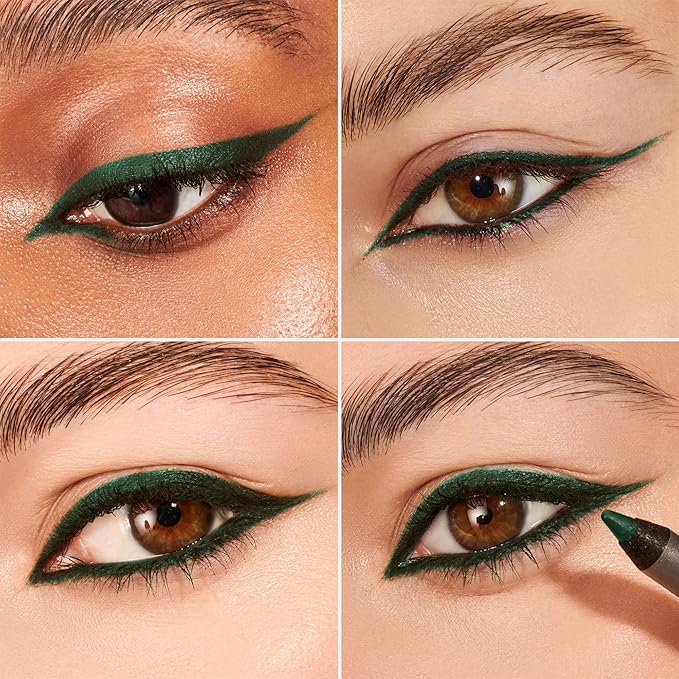Wonderskin Eyeliner Pencil, 1440 Longwear Green Eyeliner Pencil - Waterproof, Sharpenable & Smudge Proof-Velvo Beauty
