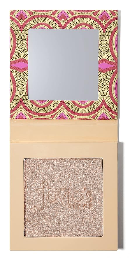 Juvia's Place Highlighter Tribe Glow Vol.3 - Highlighter Powder, Baked Highlighter, Shimmer Highlighter Makeup, Long-Wearing & Illuminating Cheek Highlighter - Suitable for Lighter Skin Tones-Velvo Beauty