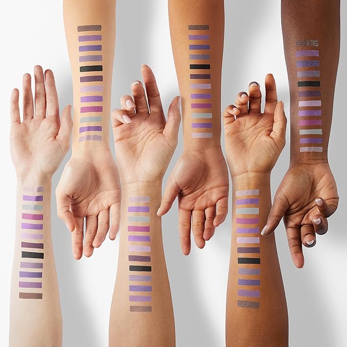 L.A. COLORS Day to Night 12 Color Eyeshadow, Twilight CES427-Velvo Beauty