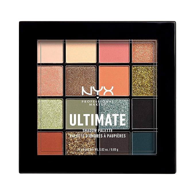 NYX PROFESSIONAL MAKEUP Ultimate Shadow Palette, Eyeshadow Palette - Utopia-Velvo Beauty