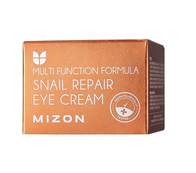 MIZON Snail Line Snail Repair Eye Cream, natural treatment, wrinkle treatment, fine line, hydrating, healthy skin, Korean skincare (0.84 oz)-Velvo Beauty