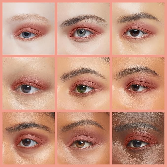 Hibiscus Matte Orange Red Pink Peach Pressed Powder Single Vegan Eyeshadow; Talc, Paraben & Cruelty Free-Velvo Beauty