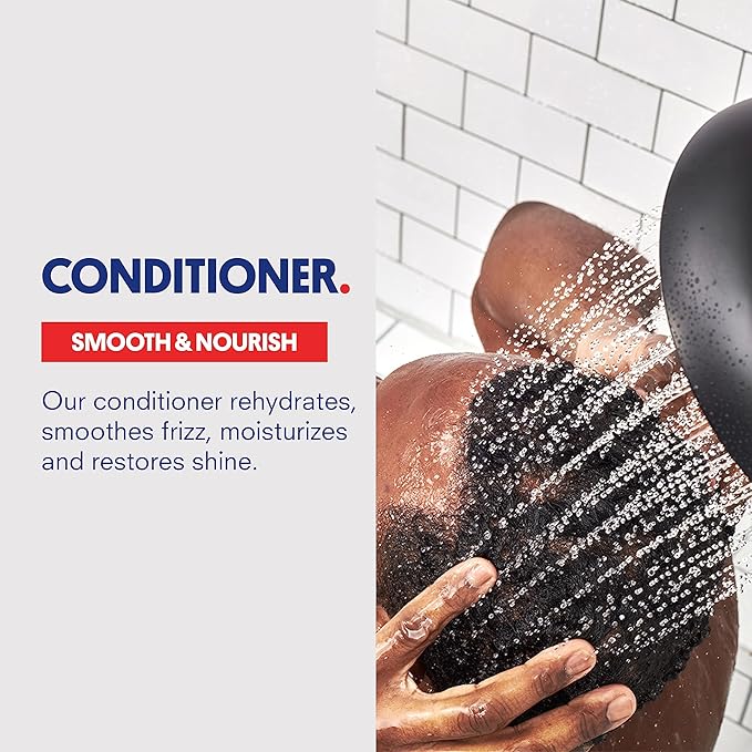 Huron Hair Duo | Nourishing Shampoo & Conditioner Set for Men | Cleanse, Strengthen & Hydrate | Sulfate-Free, Paraben-Free, Vegan | Designed for Daily Use on All Hair Types (2 Pack)-Velvo Beauty