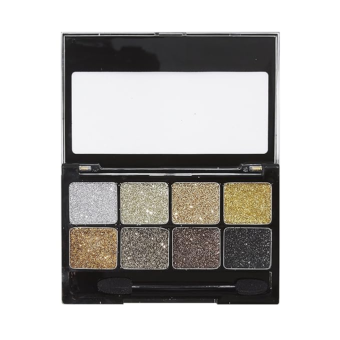 BYS Glitter Gel Makeup Palette 8 shades - Razzle Dazzle-Velvo Beauty