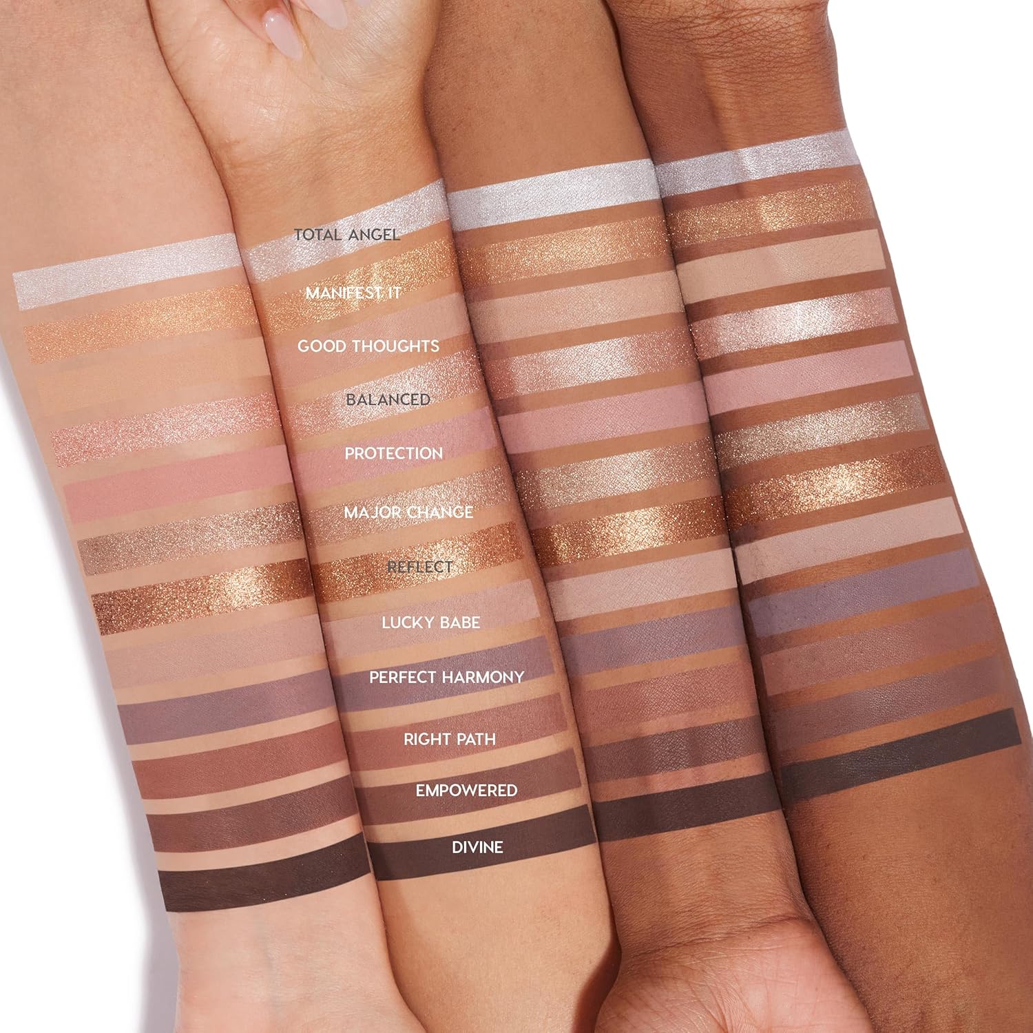 ColourPop 11:11 Eyeshadow Palette - Warm Nude Eye Makeup Palette with Matte, Metallic, Matte Sparkle & Glitter Finishes - High-Pigment Eye Makeup with a Long-Wearing Formula (0.46 oz)-Velvo Beauty