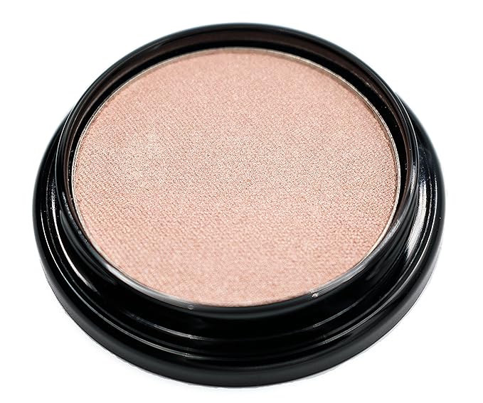 Hugs and Kisses Shimmering Muted Baby Cool Toned Pink Satin Pressed Powder Single Vegan Eyeshadow; Talc, Paraben & Cruelty Free-Velvo Beauty