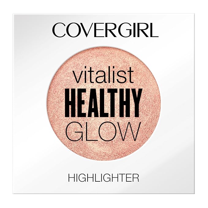 COVERGIRL Vitalist Healthy Glow Highlighter, Sunkissed, 0.11 Pound (packaging may vary)-Velvo Beauty