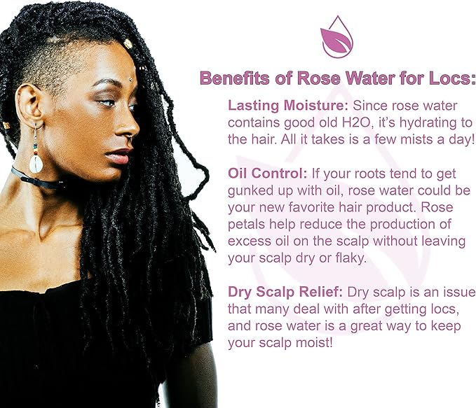 32 oz Rose Hydrosol Water – 100% Pure Rosewater Spray Mist Bulk – Hydrating Face Toner Rose Water for Skin and Hair Linen Spray for Sheets Room Freshener Body Spray Refill by Organic Pure Oil-Velvo Beauty