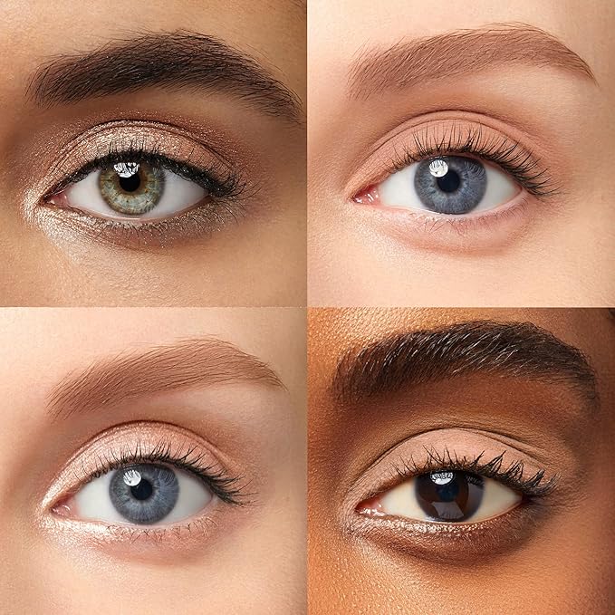 Julep Eyeshadow 101 Crème-to-Powder Waterproof Eyeshadow Stick Duo – Long-Lasting, Crease-Proof, Easy Apply with Built-in Smudger - Desert & Champagne-Velvo Beauty