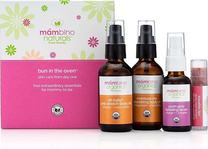 Mambino Organics Kissable Lip Balm, Moisturizing Glossy Vegan Lips, Juicy Red Grapefruit, 7 g-Velvo Beauty