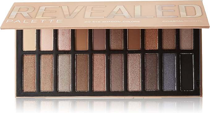 Coastal Scents Revealed Eye Shadow Palette (PL-036)-Velvo Beauty