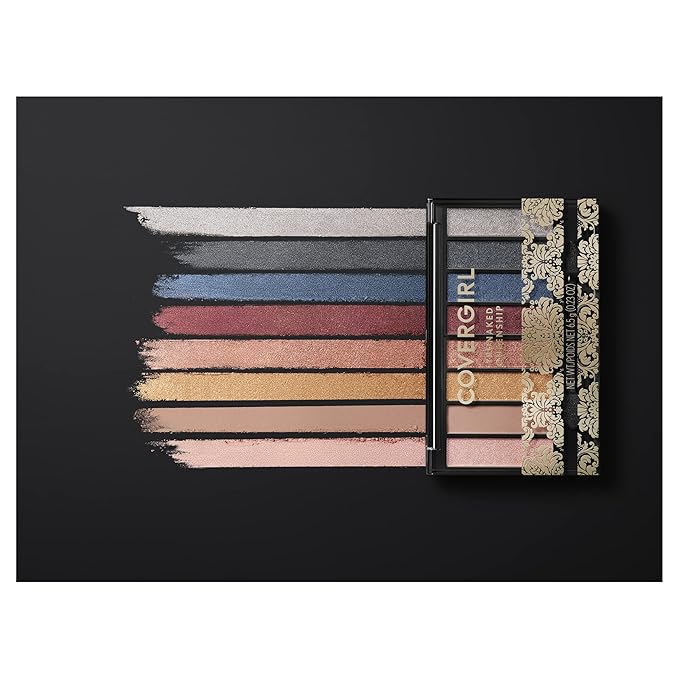 COVERGIRL TruNaked Queenship Eyeshadow Palette, 8 Shades, Flawless Look, 2 Pack, Matte, Shimmer, Lush, Smooth, Blendable, Rich Payout-Velvo Beauty