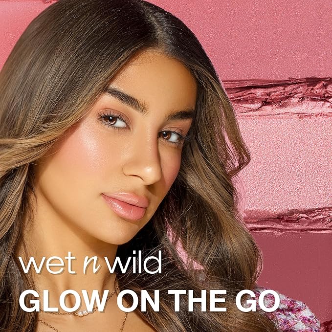 wet n wild Mega Glo Makeup Stick, Buildable Color, Versatile Use, Cruelty-Free & Vegan - Dusty Pink-Velvo Beauty