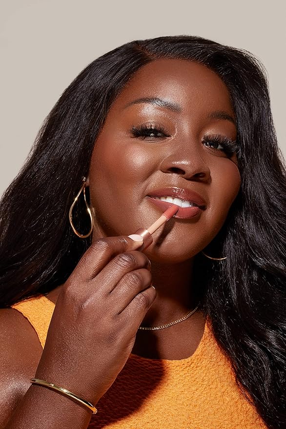Live Tinted Huegloss High-Shine Lip Gloss - Hydrating, Non-Sticky, Moisturizing Lip Gloss with Hyaluronic Acid, Coconut Oil, and Shea Butter For a Soft Barrier & Seals in Moisture - Warm Spice-Velvo Beauty