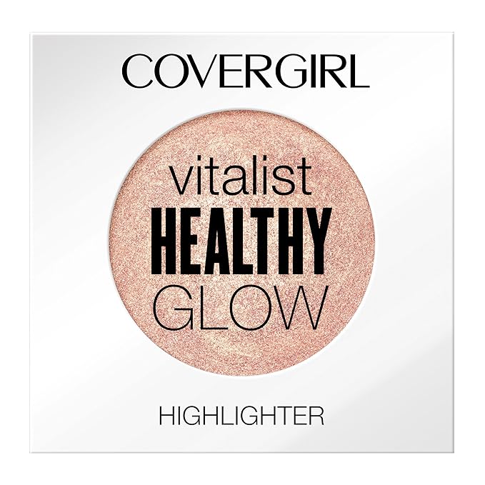 COVERGIRL Vitalist Healthy Glow Highlighter, Candlelit, 0.11 Pound (packaging may vary)-Velvo Beauty