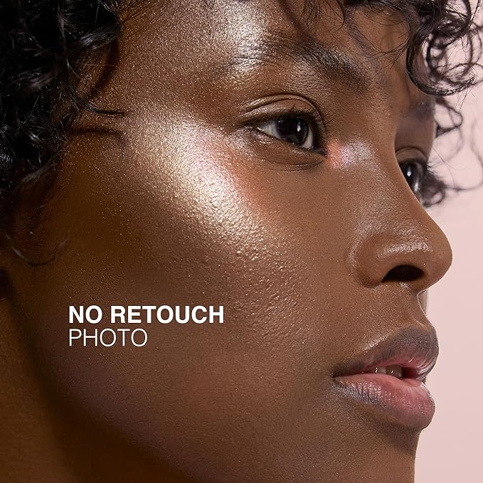 Highlighter Makeup Powder Divine V - Highlighter Powder for Radiant Glow - Face Highlighter for All Skin Tones - Easy-to-Apply Powder Highlighter, 0.53 Oz-Velvo Beauty