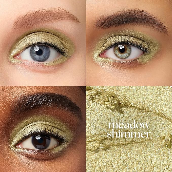 Julep Eyeshadow 101 Cream-to-Powder Waterproof Shadow Stick – Meadow Shimmer – Long-Lasting, Crease-Proof, Earthy Green Shimmer Cream Eyeshadow with Built-in Smudger-Velvo Beauty