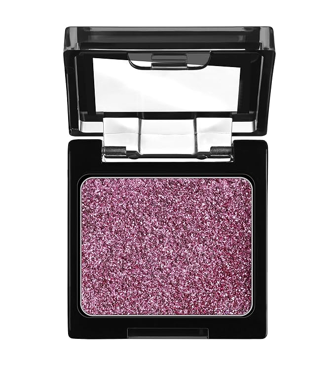 wet n wild Color Icon Eyeshadow Glitter - Ultra-Pigmented, Vitamin E Infused for a Silky-Smooth Moisturizing Application, Cruelty-Free & Vegan - Groupie-Velvo Beauty