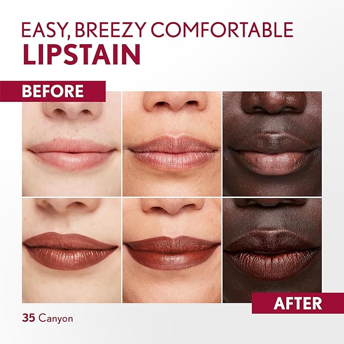 COVERGIRL Outlast Lipstain Bundle - Atomic Love 55 & Canyon 35 Colors-Velvo Beauty