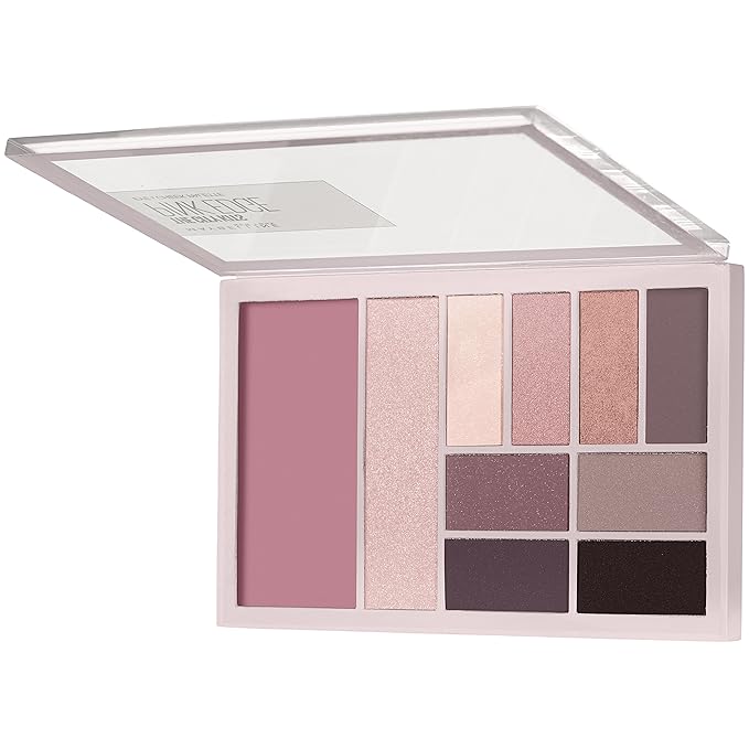Maybelline The City Kits All-in-One Eye & Cheek Palette, Pink Edge, 0.42 oz.-Velvo Beauty