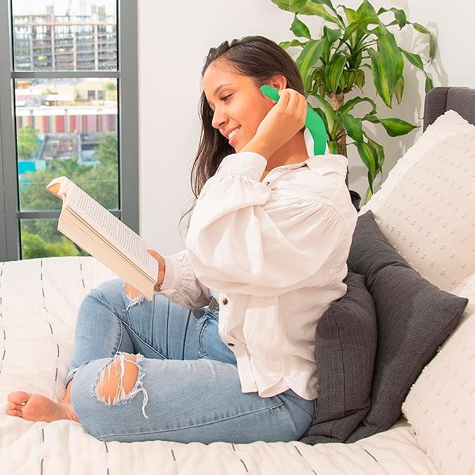 Ice Roller for Face & Eye Puffiness Relief 2 in 1 Set - Therapeutic Facial Massager for Beauty - Cooling Face Rollers for Women - Tone & Tighten Your Damaged Skin - Reduce Wrinkles-Velvo Beauty