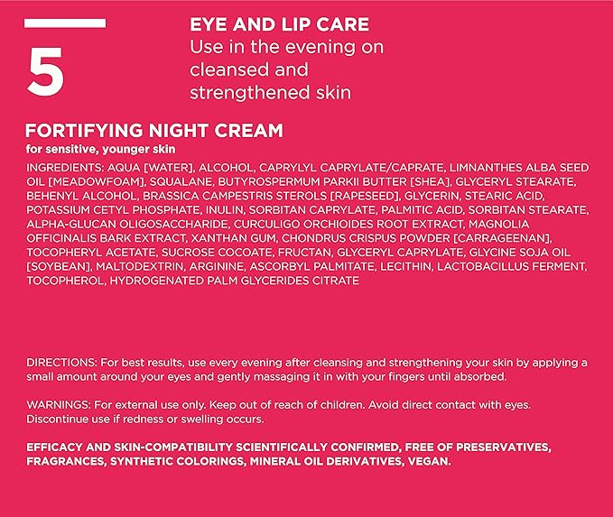 ANNEMARIE BÖRLIND – ZZ SENSITIVE Regenerative Eye Cream – With Vitamin C + E and Meadowfoam Extract to Strengthen the Natural Skin Barrier and Soothe Stressed Skin – Step 5 of 5-0.5 Oz-Velvo Beauty