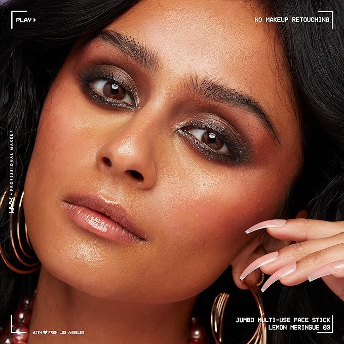 NYX PROFESSIONAL MAKEUP, Jumbo Multi-Use Face Highlighter Stick - Lemon Meringue-Velvo Beauty