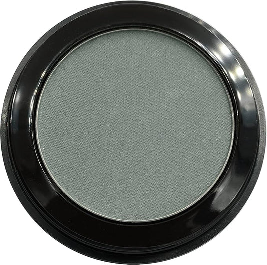 Spruce Matte Deep Green Blue Grey Gray Pressed Powder Single Vegan Eyeshadow; Talc, Paraben & Cruelty Free-Velvo Beauty