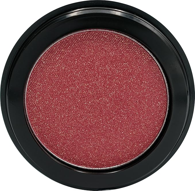 Chili Pepper Bright Red Orange Sparkling Glitter Pressed Powder Single Vegan Eyeshadow; Talc, Paraben & Cruelty Free-Velvo Beauty