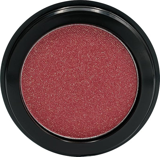 Chili Pepper Bright Red Orange Sparkling Glitter Pressed Powder Single Vegan Eyeshadow; Talc, Paraben & Cruelty Free-Velvo Beauty