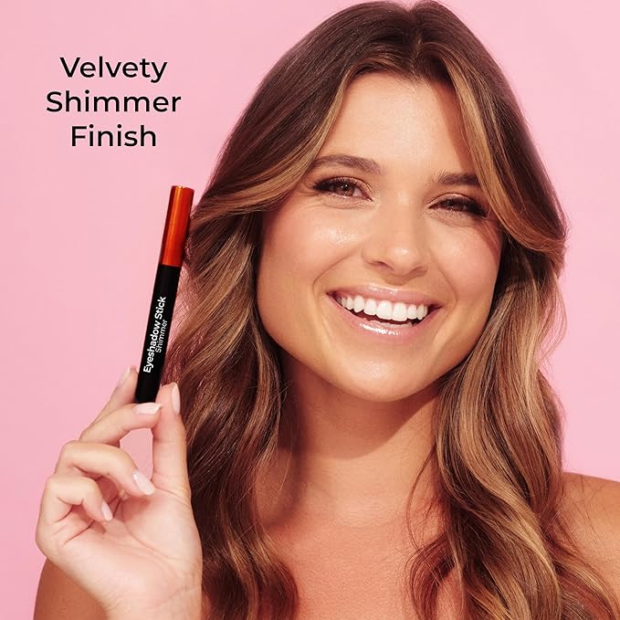 MCoBeauty Eyeshadow Stick, Shimmer, Copper, Highly Pigmented, Built-in Sharpener, Vegan, Cruelty Free Cosmetics-Velvo Beauty