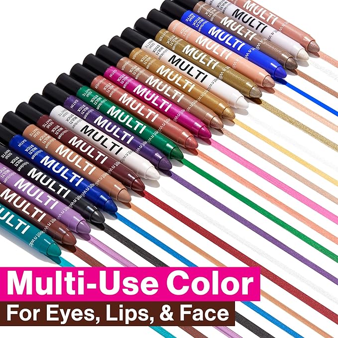 wet n wild Color Icon Cream Eyeliner Eyeshadow Multi-Stick, Moisturizing, Nourishing Velvety Cream-to-Powder Buildable & Blendable Formula, Cruelty-Free & Vegan - Cheat Day-Velvo Beauty