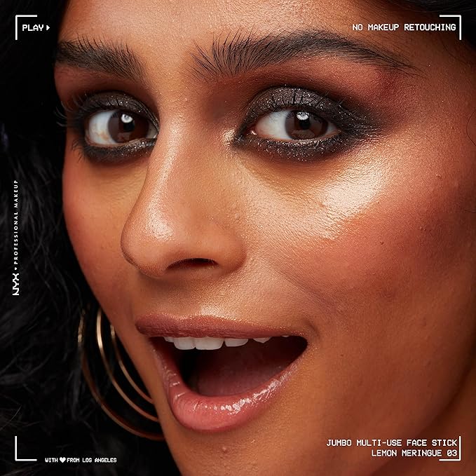 NYX PROFESSIONAL MAKEUP, Jumbo Multi-Use Face Highlighter Stick - Lemon Meringue-Velvo Beauty