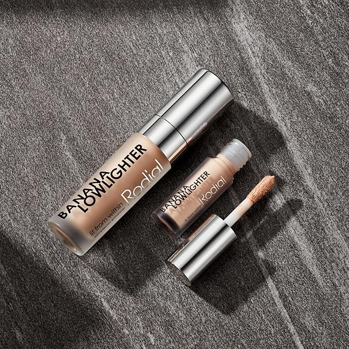 Rodial Banana Lowlighter 0.05 fl oz, Travel Size Liquid Colour Concealer with Yellow Undertone, Face Concealer, Non-Shimmer Finish, Hydrating Formula with Hyaluronic Acid, Vitamin E and Caffeine-Velvo Beauty