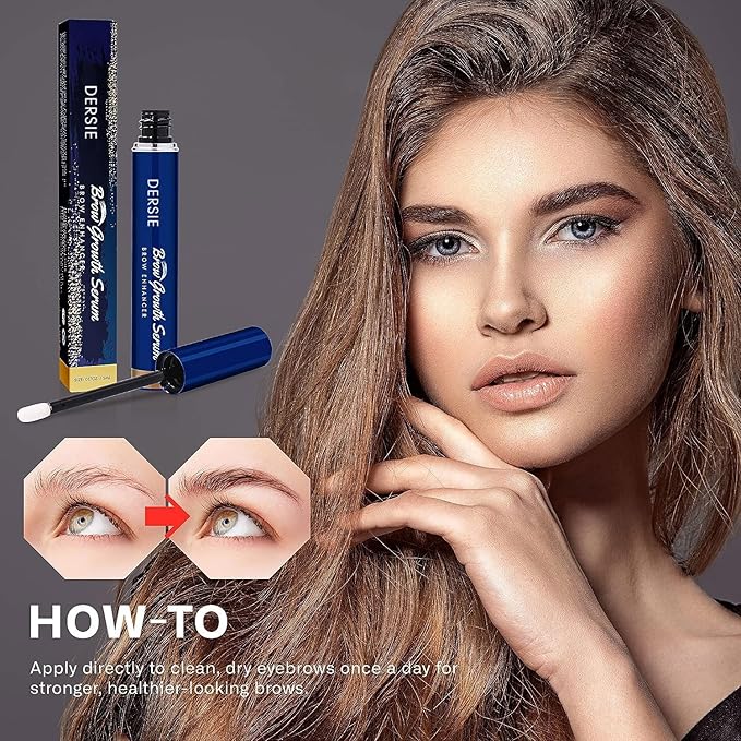 Dersie Eyebrow Growth Serum (0.17 Fl Oz (Pack of 2))-Velvo Beauty