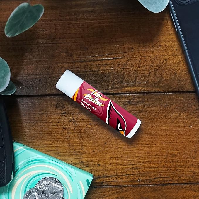 FANMATS 34603 Arizona Cardinals Smooth Mint SPF 15 Lip Balm-Velvo Beauty