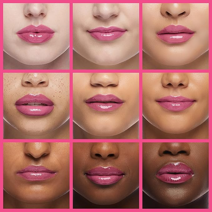 Plumping Lip Oil, Long Lasting Hydrating Gloss Tinted Balm Non-sticky Revitalizing, Tinting Care Oil for Dry (CHERRY)-Velvo Beauty